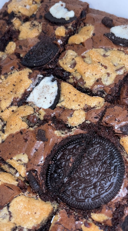 Cookie Brownie Pan (Slutty Brownies) | Ava Marie